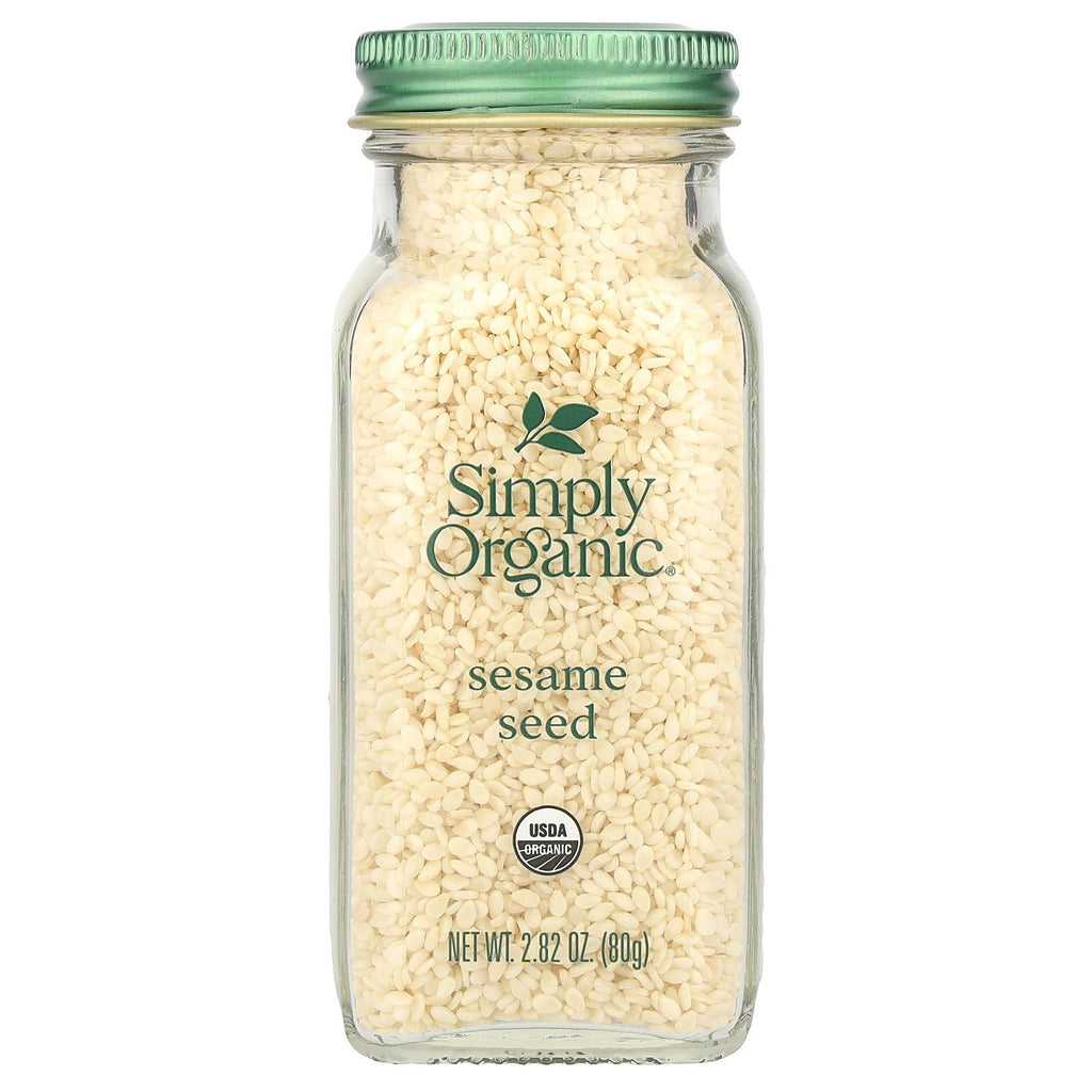 Simply Organic Organic Sesame Seed, Case of 6, 2.82 Ounces Each