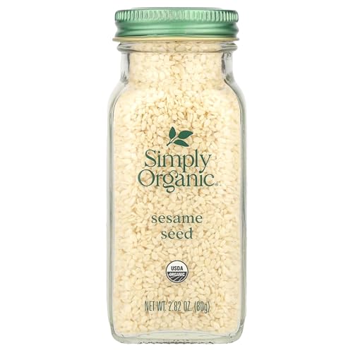 Simply Organic Organic Sesame Seed, Case of 6, 2.82 Ounces Each