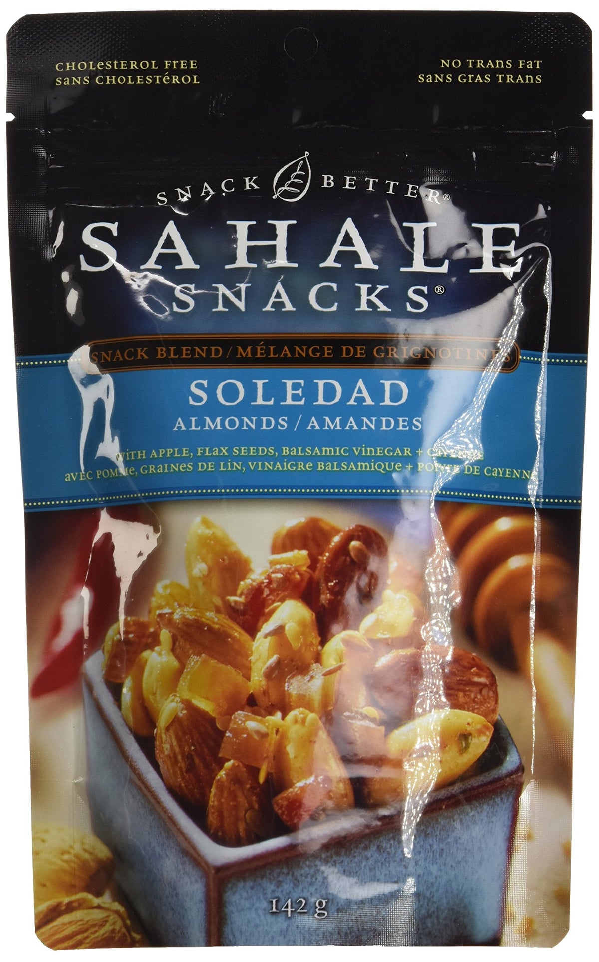 Sahale Snacks Honey Cinnamon Cashew Glazed Nut Blend Case of 18, 1.5 Ounce
