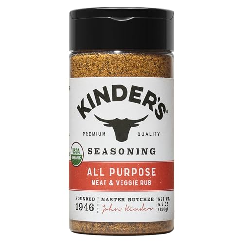 Kinder's Organic All Purpose Seasoning Case of 6, 5.3 Ounce