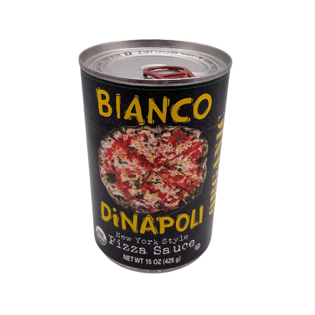 Bianco DiNapoli Organic New York Style Pizza Sauce, 15 Ounce, Case of 8