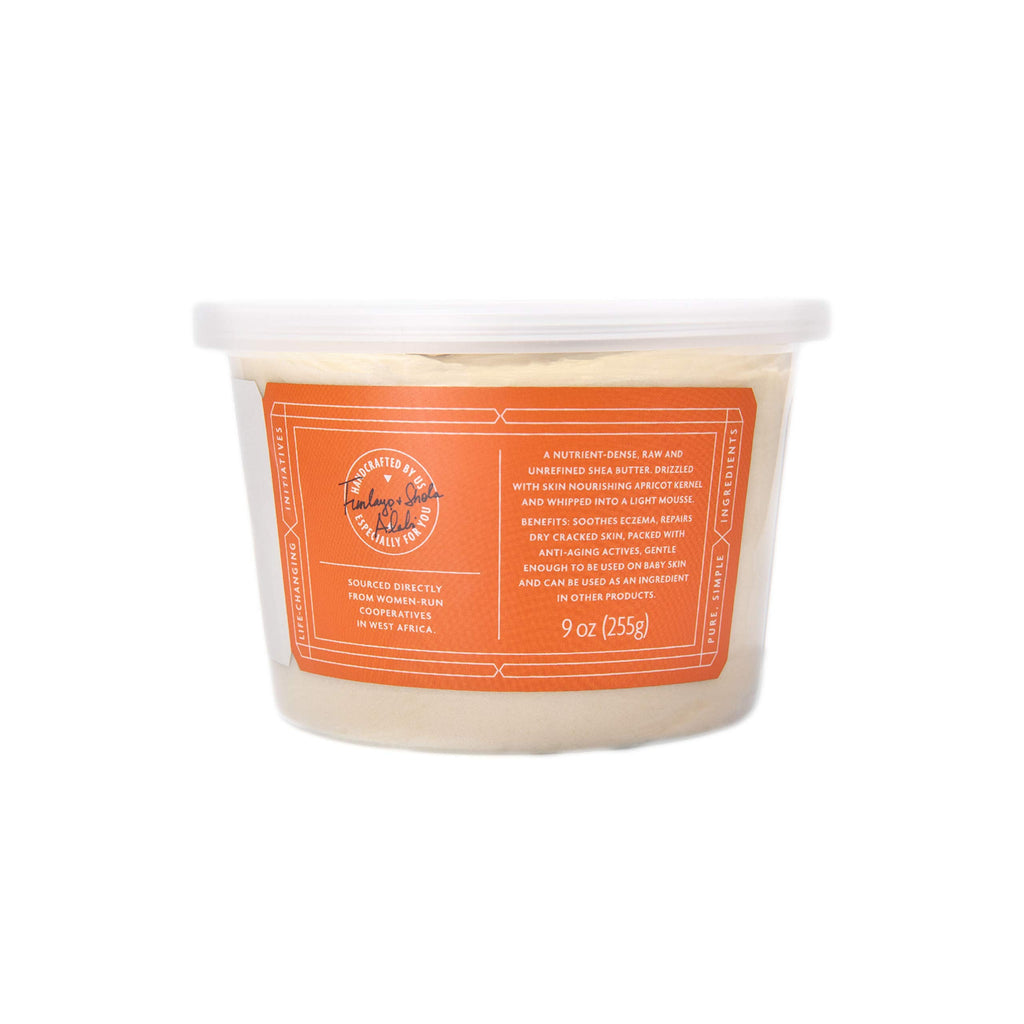 Shea Radiance Apricot Whipped Shea Butter, 9 Ounce Jar