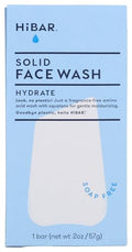 HiBar Hydrate Solid Face Wash, 2.4 oz