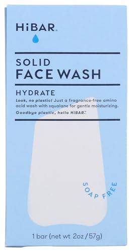 HiBar Hydrate Solid Face Wash, 2.4 oz
