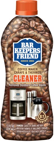 Bar Keepers Friend Coffee Maker Cleaner, Case of 6, 12 fl oz Each