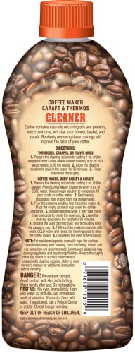 Bar Keepers Friend Coffee Maker Cleaner, Case of 6, 12 fl oz Each