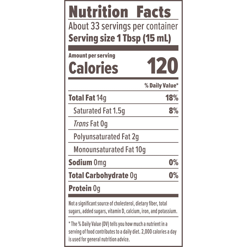 Primal Kitchen Organic Pure Avocado Oil, Case of 6, 16.9 fl oz Each