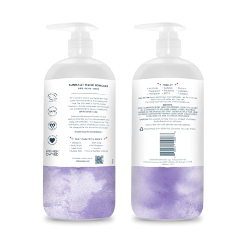 Kirk's 3-in-1 Lavender Vanilla Head To Toe Nourishing Cleanser, 32 fl oz