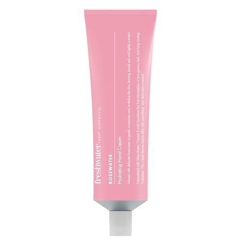 Freshwater Farm Australia Rosewater Hand Cream, Case of 8, 2 oz