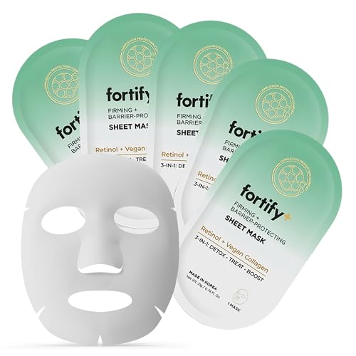 Fortify+ Firming Sheet Mask, 5 Count