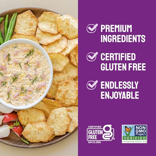 Milton's Craft Bakers Gluten Free Multi-Grain Crackers, Case Of 6, 4.5 Oz