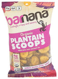 Barnana Organic Himalayan Pink Salt Plantain Scoops, Case of 6, 5 Ounce Bags