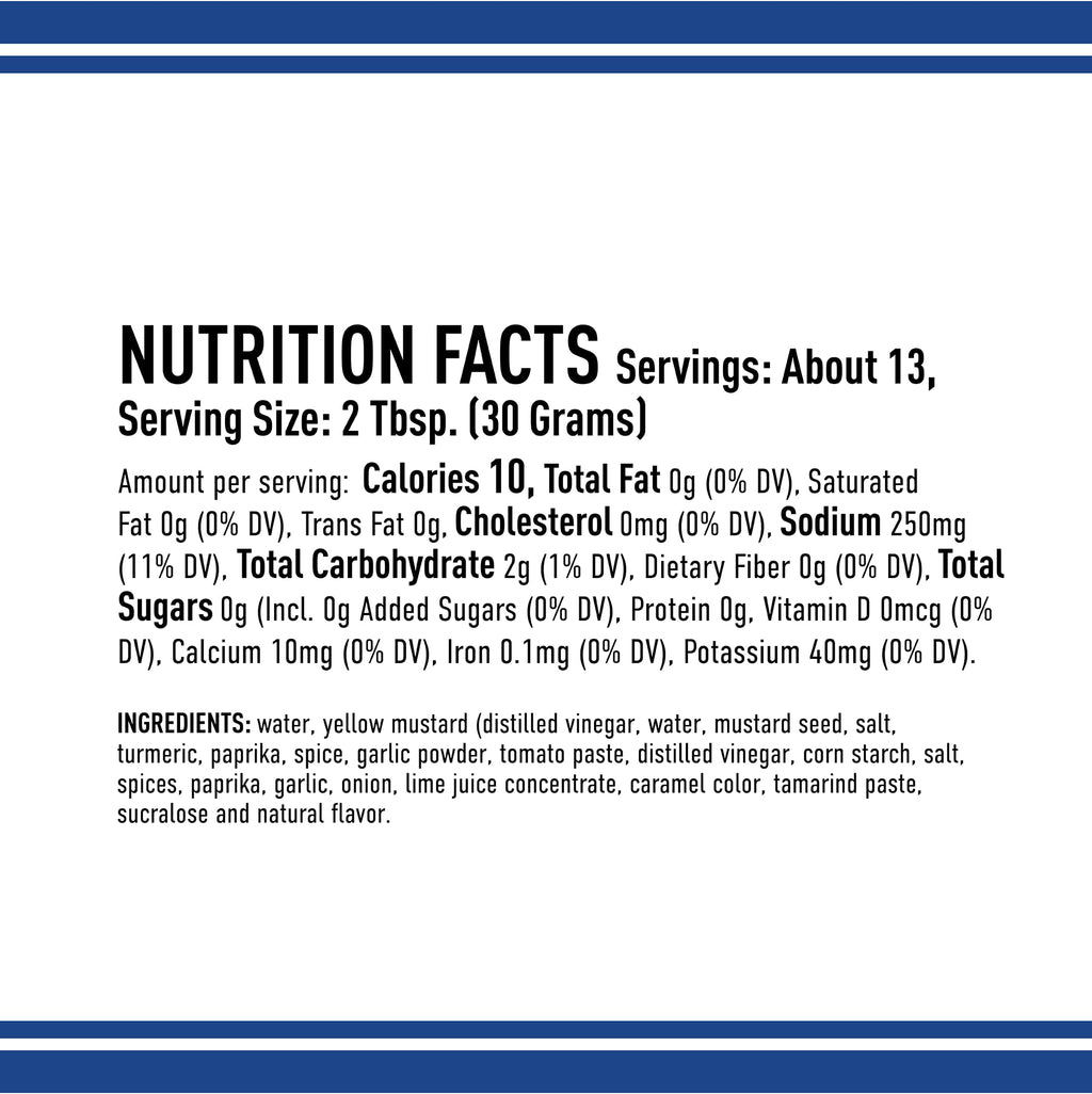 Lillie's Q Carolina Zero Sugar Barbecue Sauce, Case of 6, 13.6 Fluid Ounce Bottles