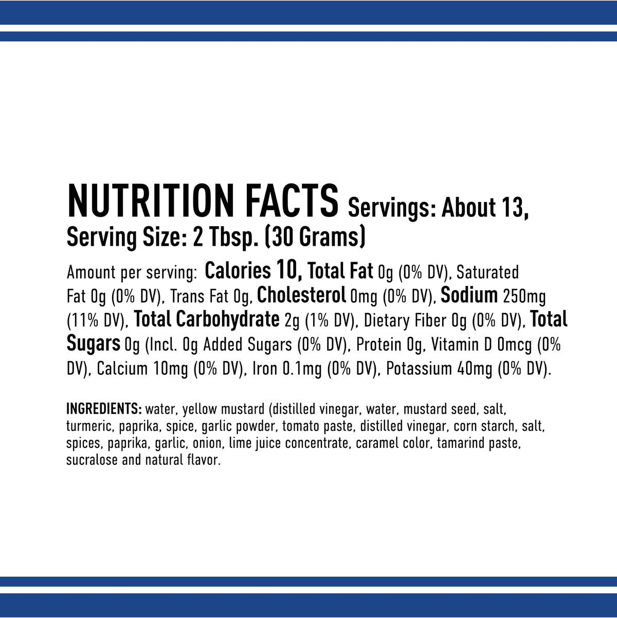 Lillie's Q Carolina Zero Sugar Barbecue Sauce, Case of 6, 13.6 Fluid Ounce Bottles