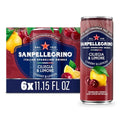 San Pellegrino Soda Italiana Sparkling Cherry and Lemon, Case of 4, 6 Cans per Pack, 11.15 Fluid Ounce Cans