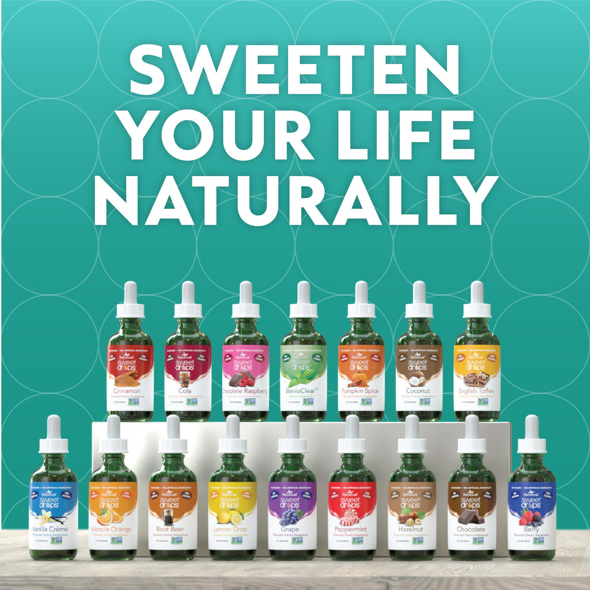SweetLeaf Sweet Drops Vanilla Creme Liquid Stevia, Case of 6, 2 Fluid Ounce Bottles