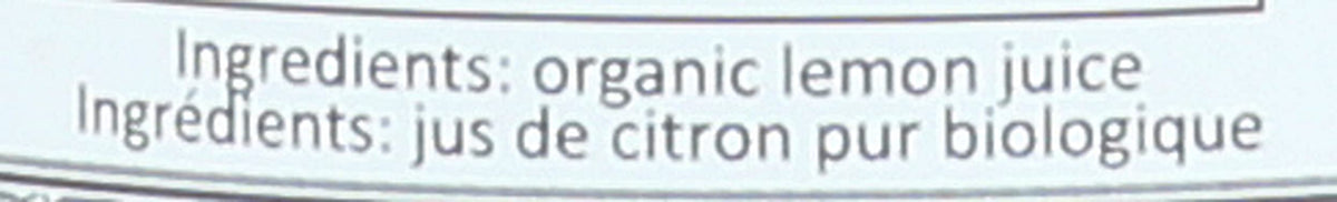 Volcano Burst Organic Lemon Juice, Case of 12, 16.9 Fluid Ounce Bottles