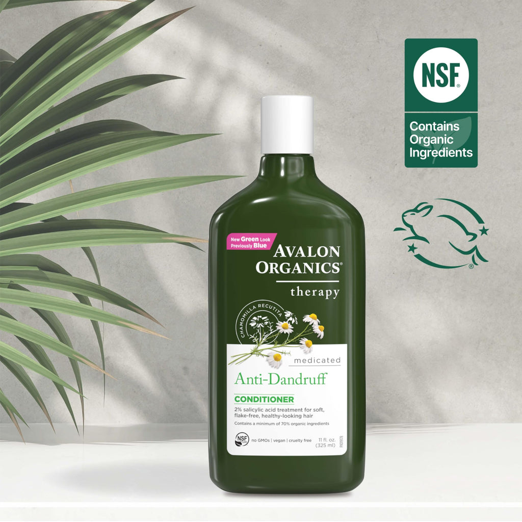Avalon Organics Organic Anti-Dandruff Conditioner, 11 Fl Oz