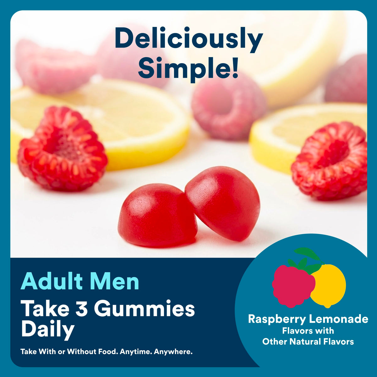SmartyPants Men's Multi and Omega-3 Gummy Vitamins, 90 Count