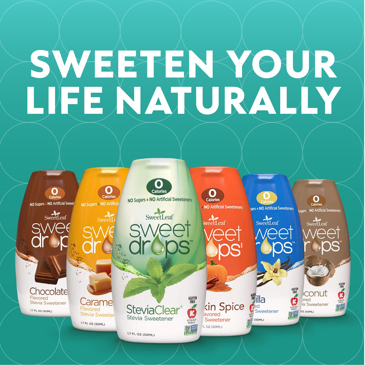 SweetLeaf Chocolate Sweet Drops Liquid Stevia Sweetener, Case of 12, 1.7 Fluid Ounce