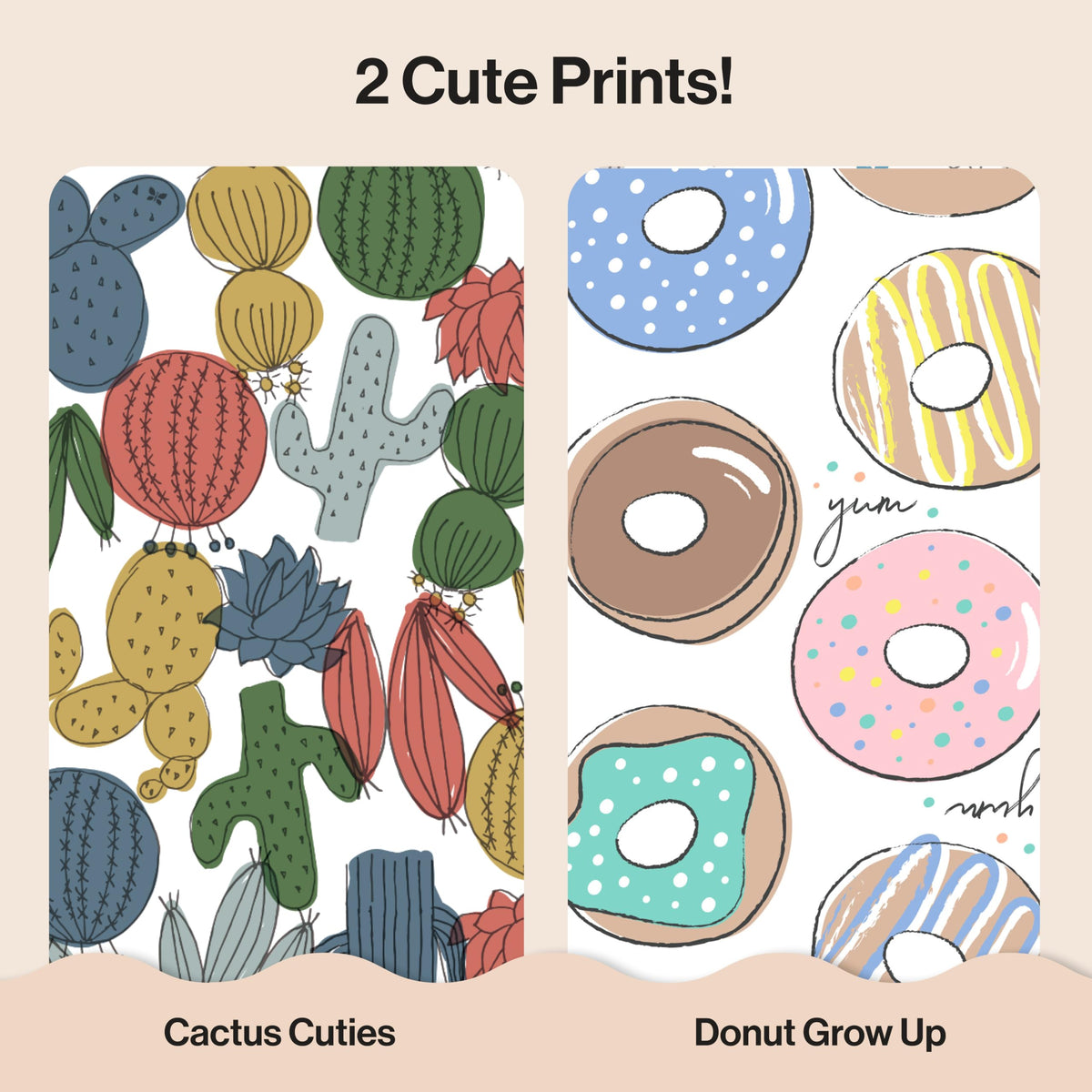 The Honest Company Tie-Dye Cactus Baby Diapers Size 4, 54 Count
