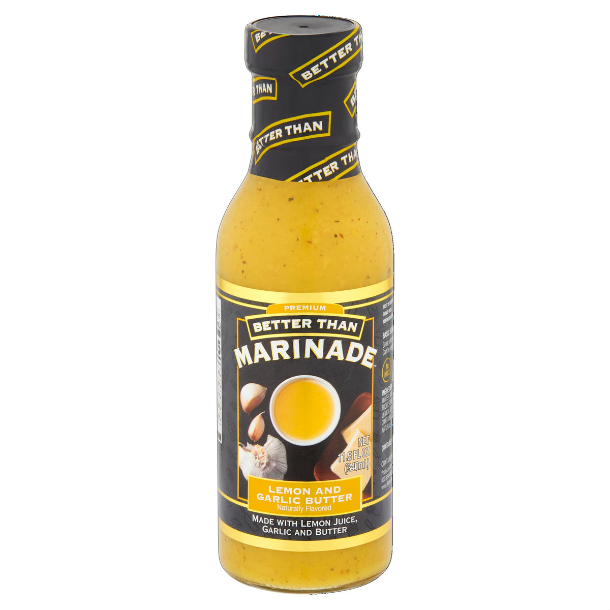 Better Than Marinade Lemon Garlic Butter Marinade, Case of 6, 11.5 Fluid Ounce Bottles
