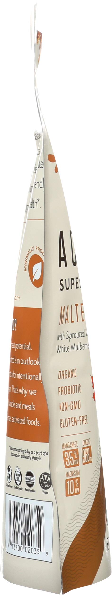 Living Intentions Activated Superfood Malted Maple Nut Blend Case of 6, 4 Ounce