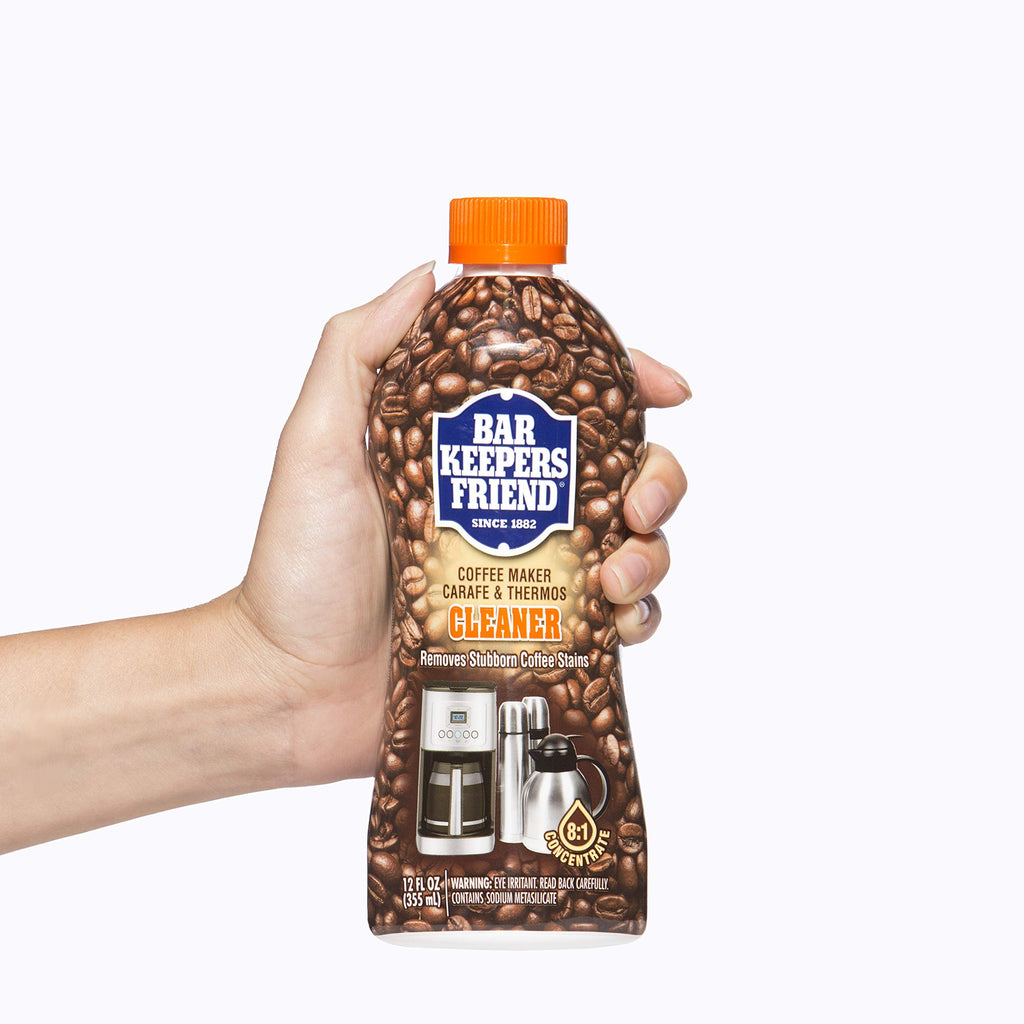 Bar Keepers Friend Coffee Maker Cleaner, Case of 6, 12 fl oz Each
