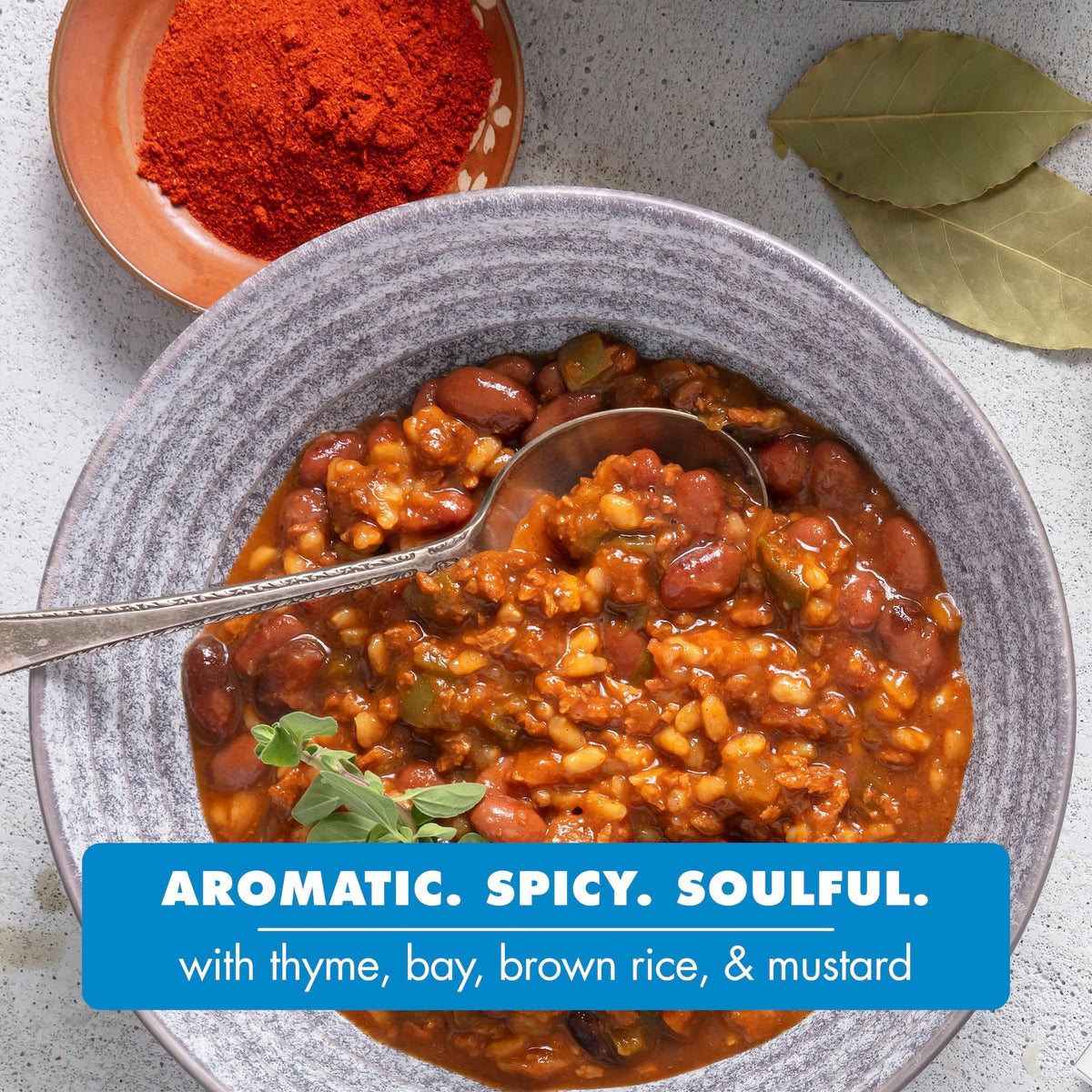 PLANTSTRONG Organic Spicy Cajun Jambalaya, Case of 6, 14.5 Ounce