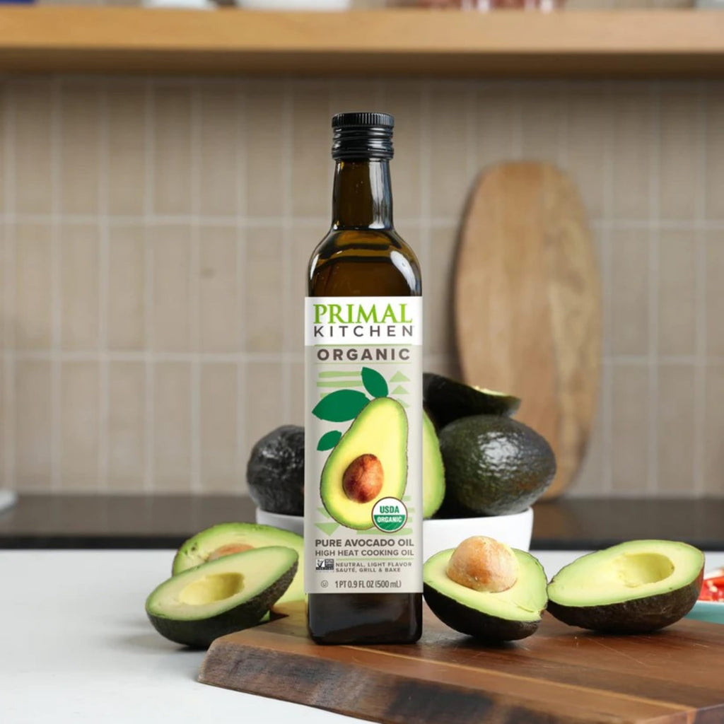 Primal Kitchen Organic Pure Avocado Oil, Case of 6, 16.9 fl oz Each