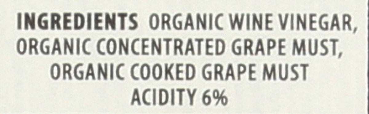 Seggiano Organic Balsamic Vinegar, Case of 6, 8.4 Fluid Ounce Bottles