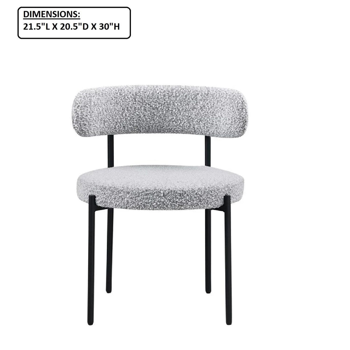 Upholstered Kitchen Chair (Set of 2)