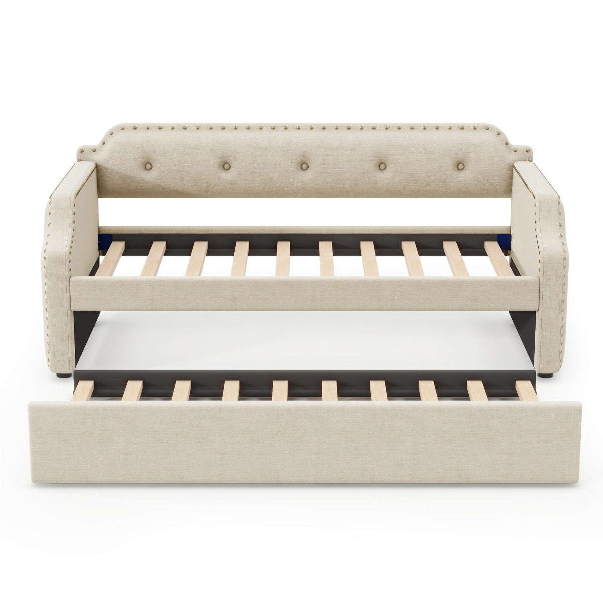 Upholstered Daybed With Trundle