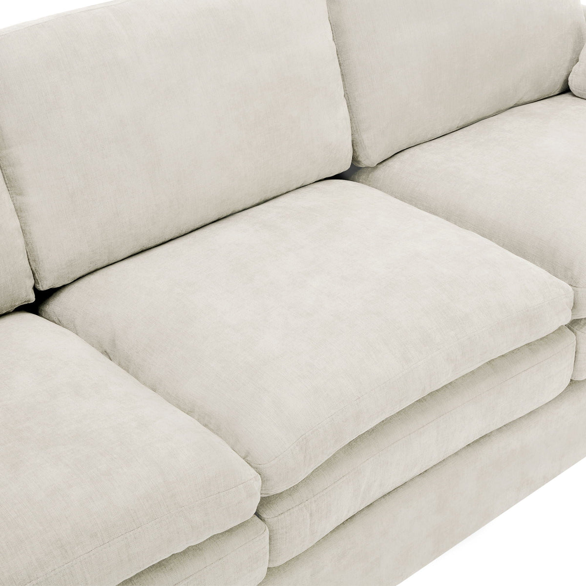 Cozy Upholstered Cushion Loveseat Sofa For Living Room