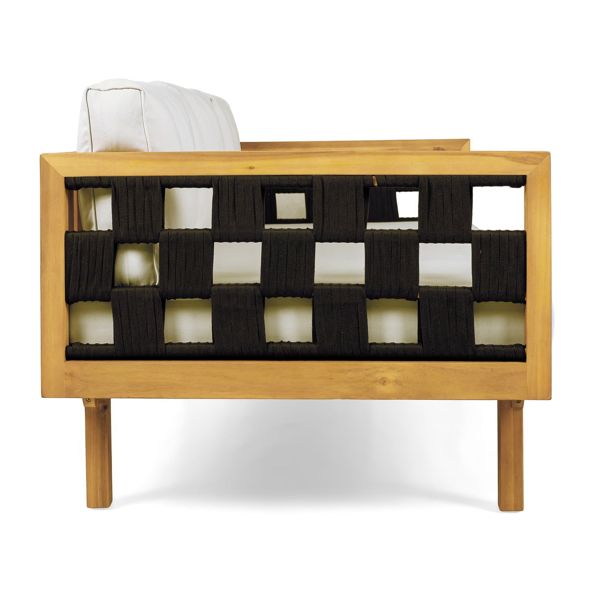 Luxury Acacia Wood Outdoor Daybed Set