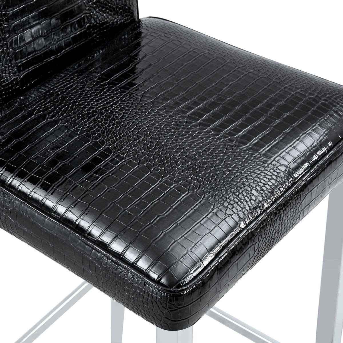 Bar Chairs & Crystal Clasp Design (Set of 2)