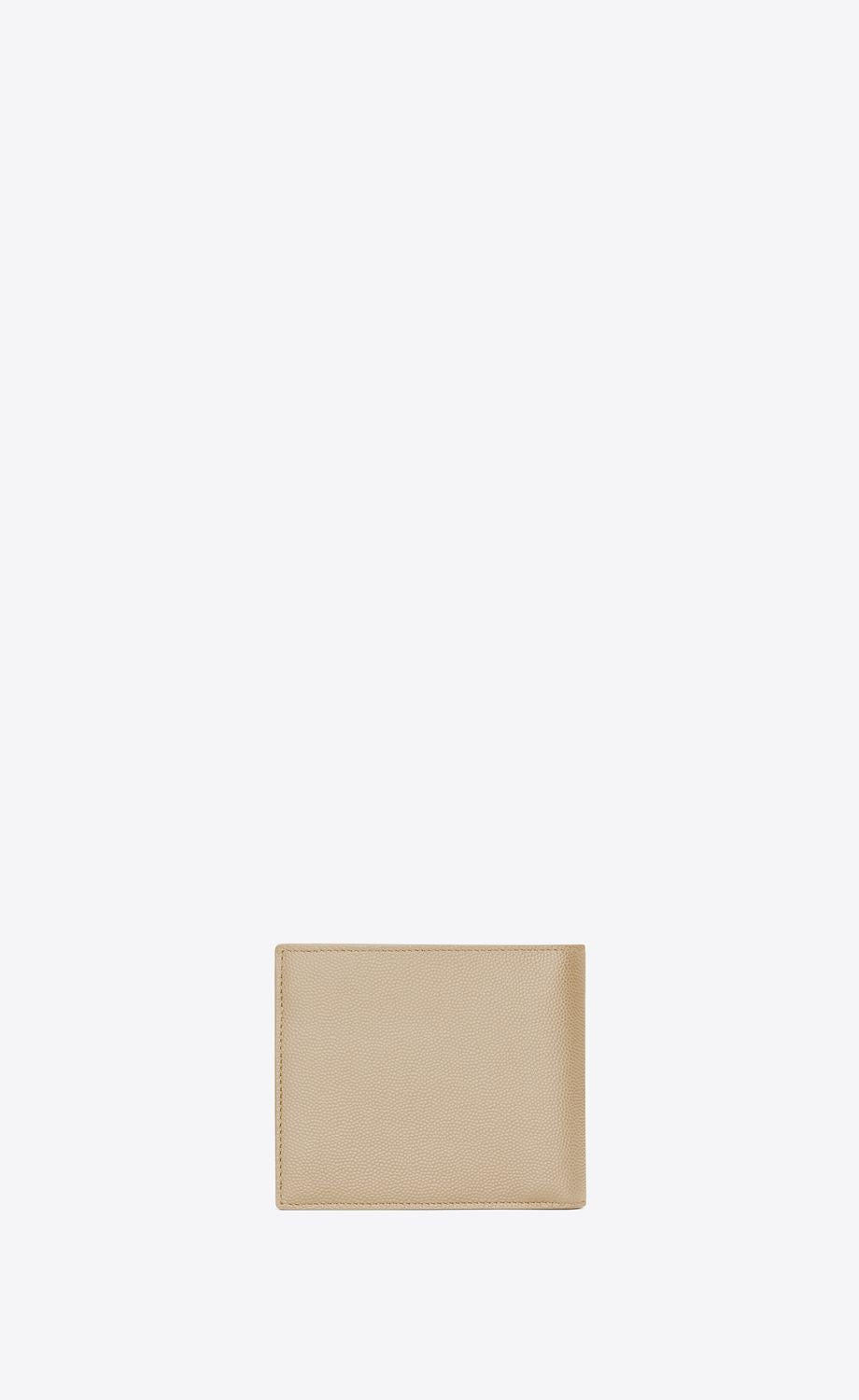 SAINT LAURENT Mini Logo Print Card Holder