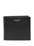 SAINT LAURENT Men's Mini Leather Wallet