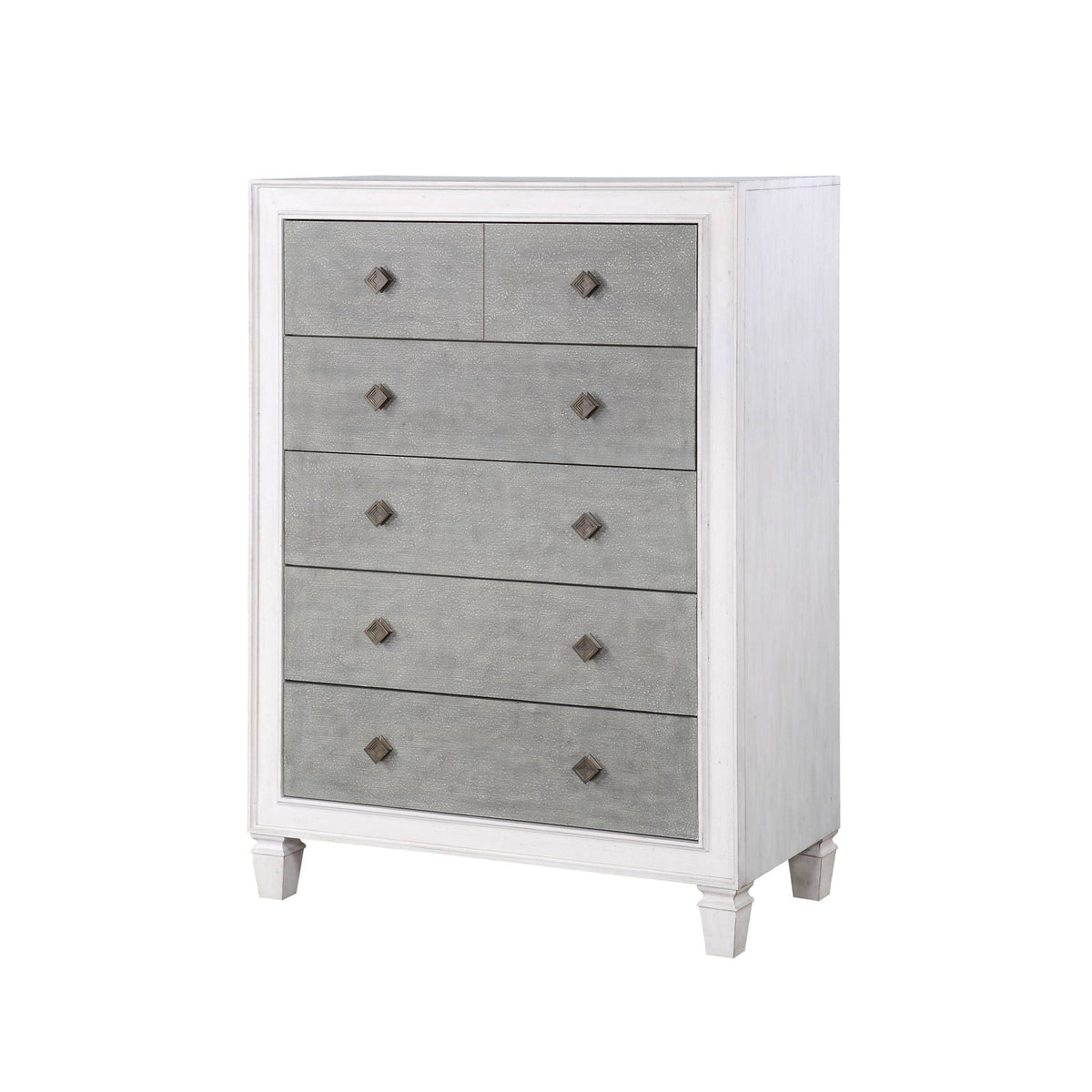 Katia Weathered Chest White