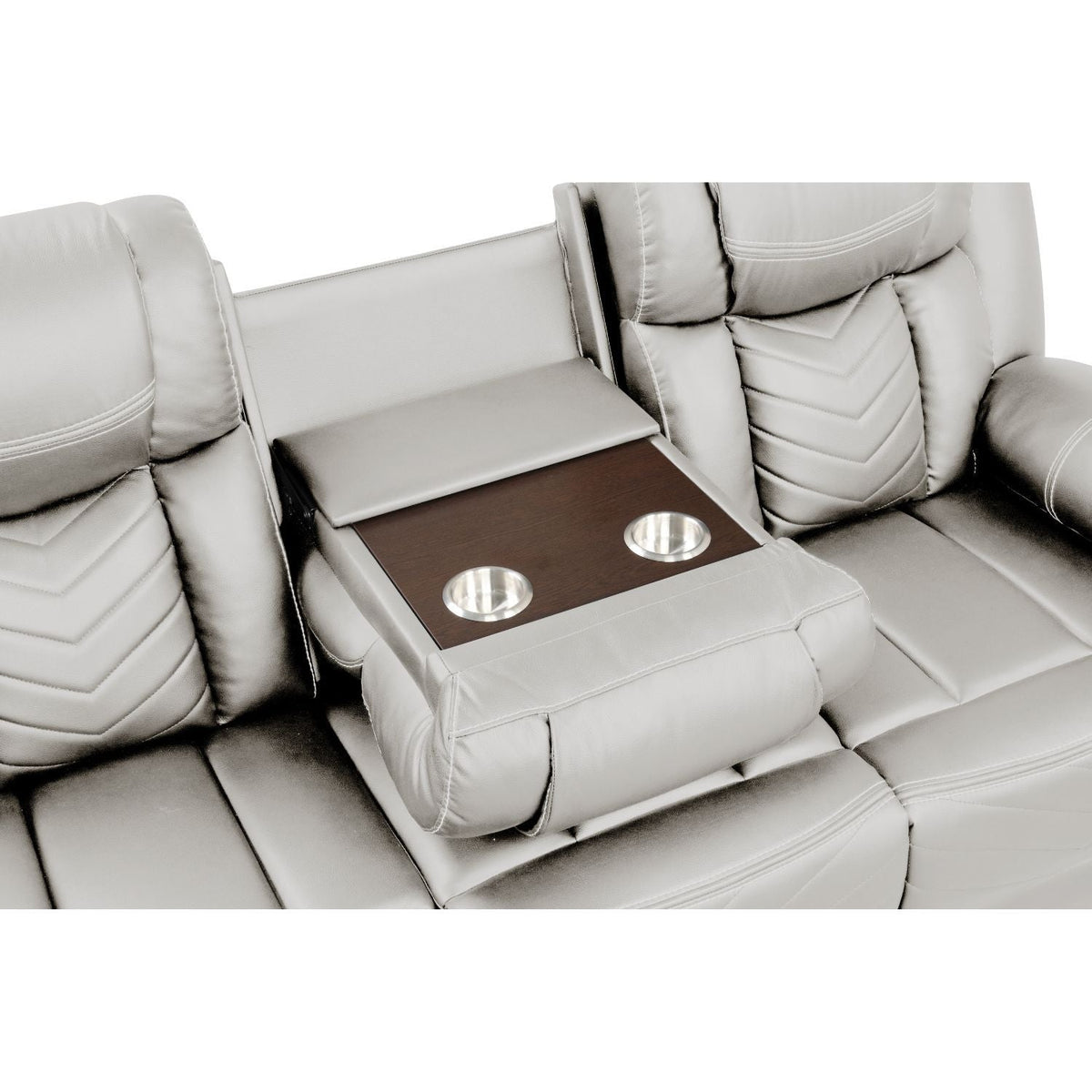 Challenger - LED Power Recliner Sofa