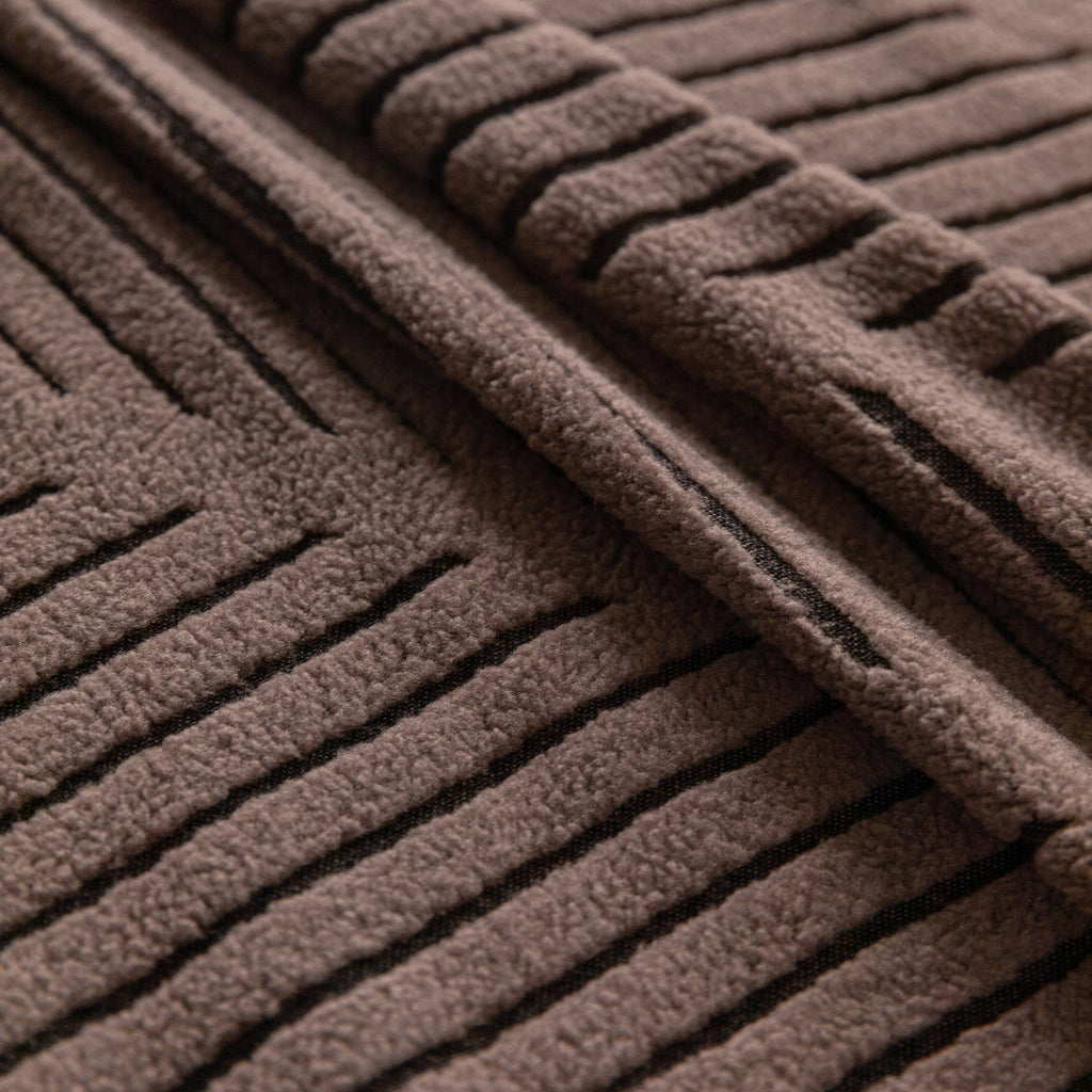High Stretch Chevron Sofa Cover, Soft Washable Textured Jacquard Slipcover for Couch