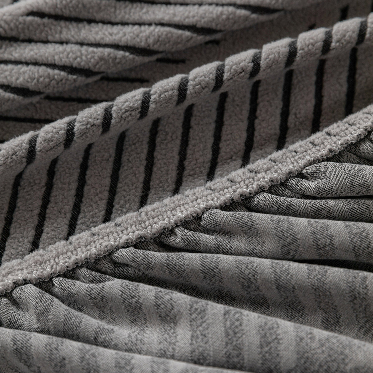 High Stretch Chevron Sofa Cover, Soft Washable Textured Jacquard Slipcover for Couch