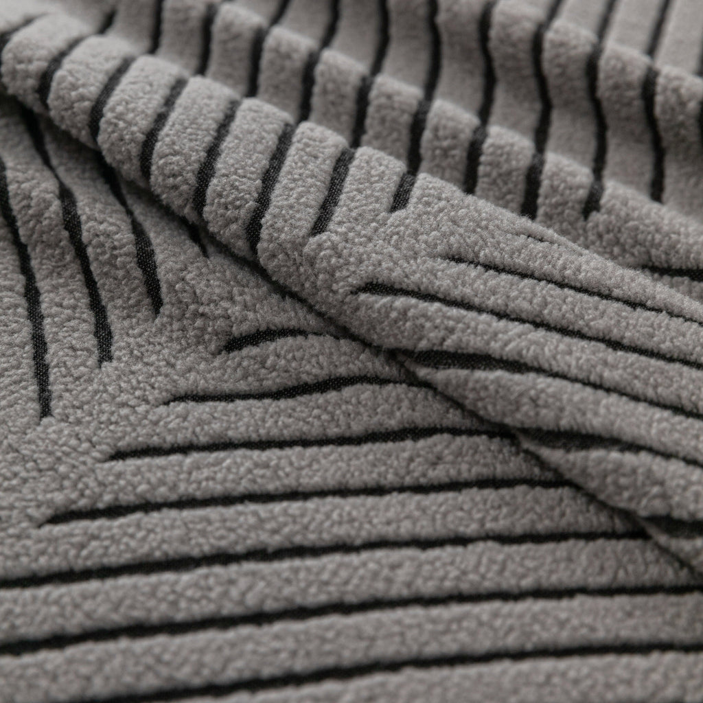 High Stretch Chevron Sofa Cover, Soft Washable Textured Jacquard Slipcover for Couch