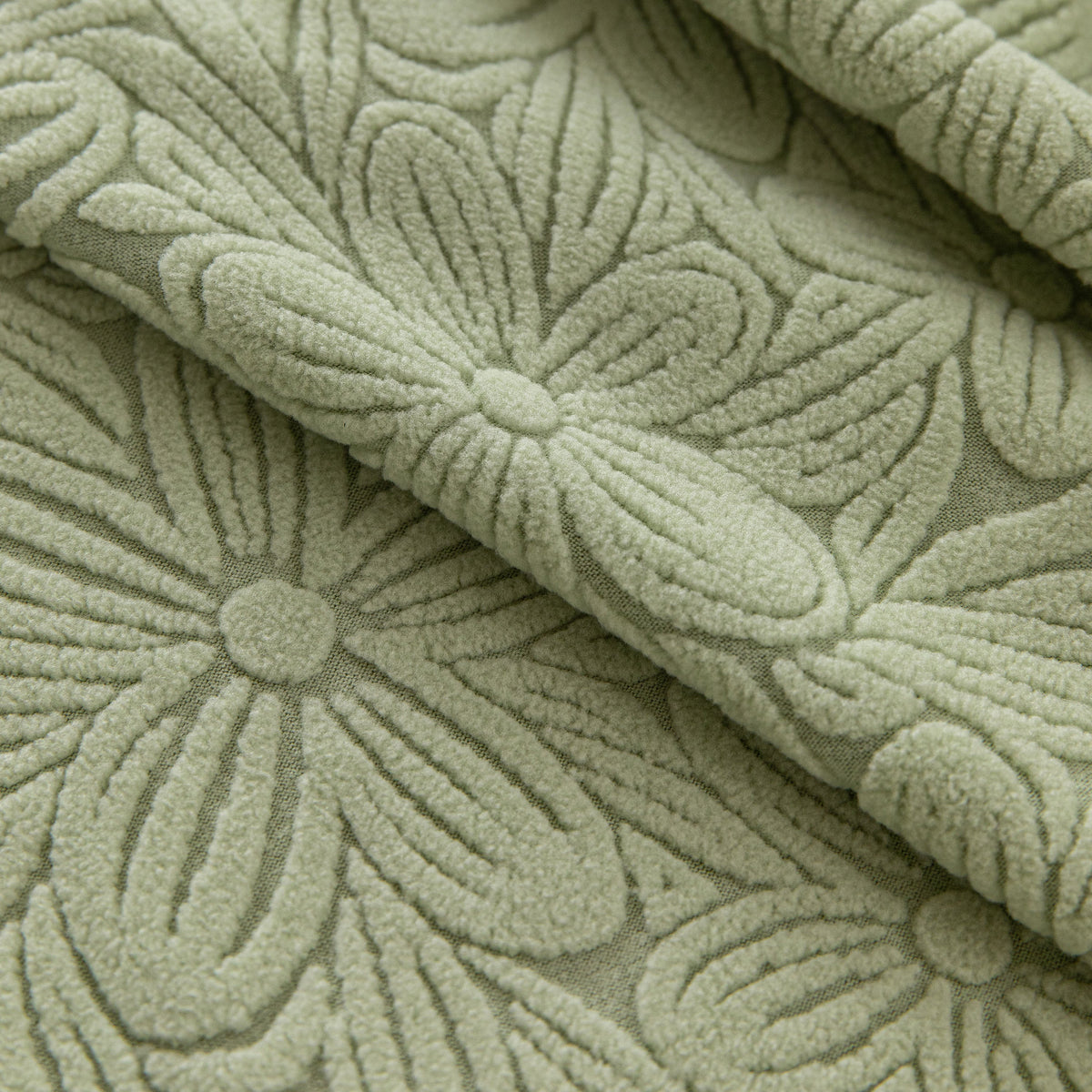 High Elastic Floral Couch Slipcover, Jacquard Stretch Non-Slip Furniture Protector