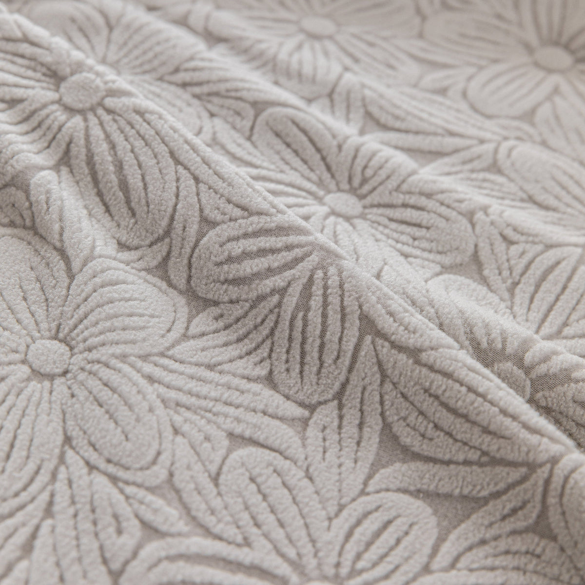 High Elastic Floral Couch Slipcover, Jacquard Stretch Non-Slip Furniture Protector