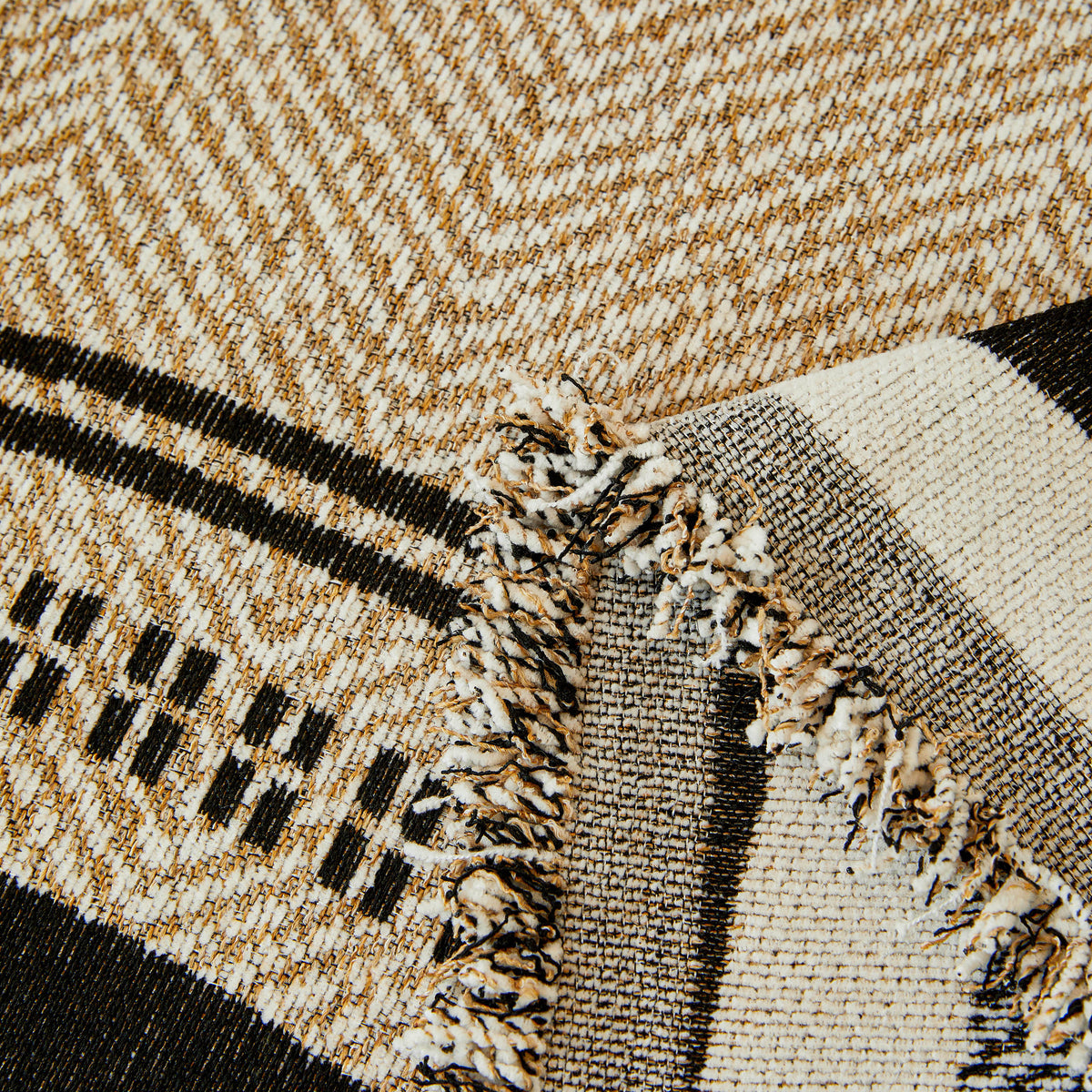 Reversible Herringbone Sofa Cover, 2-in-1 Classic British Throw Blanket for Couch