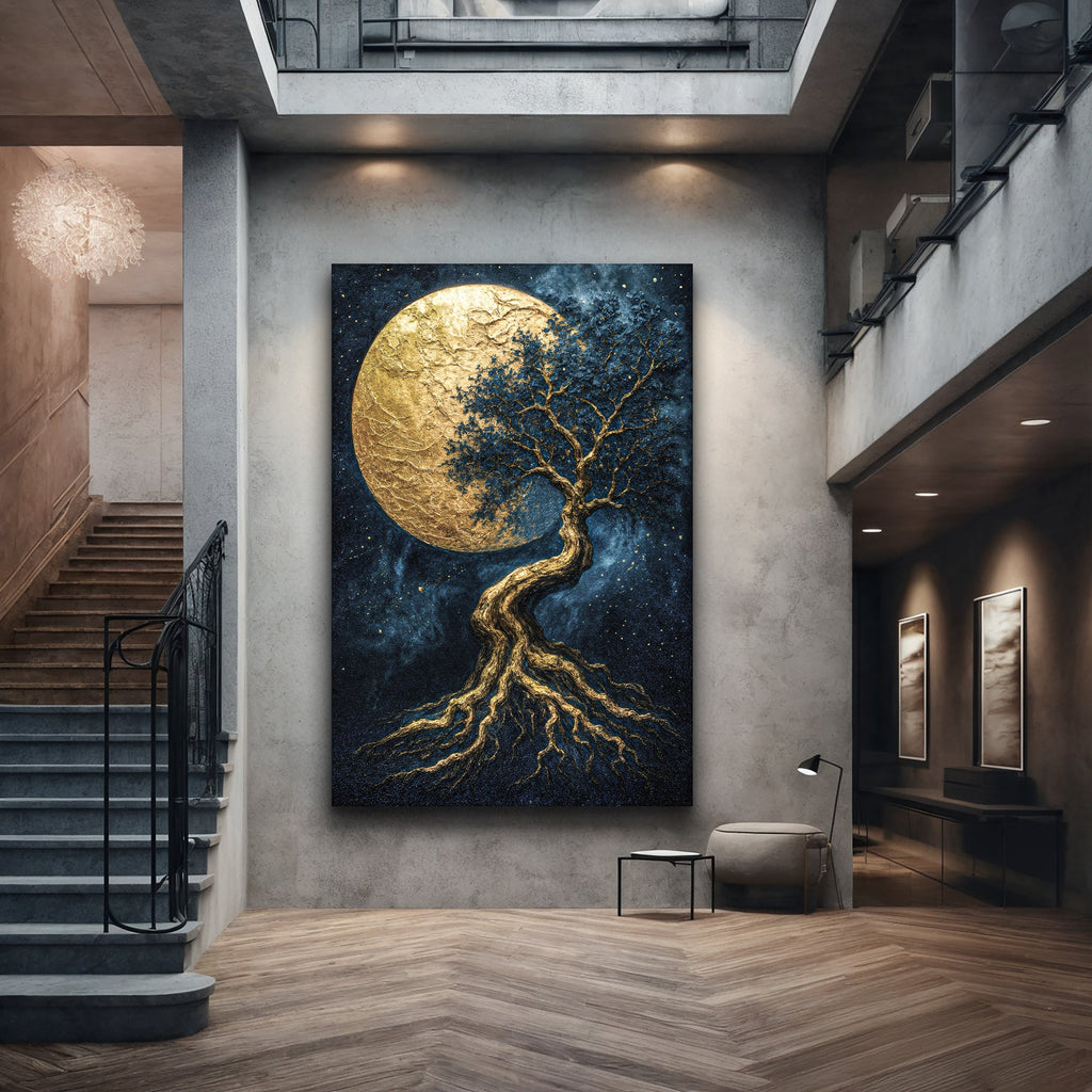 Lunar Tree of Life Wall Art