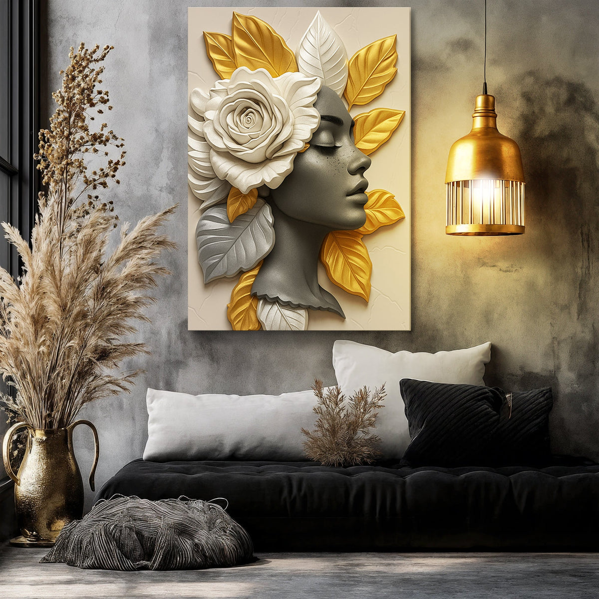 Floral Majesty Wall Art III