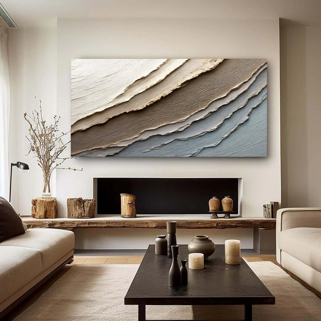 Abstract Earth Tones Wall Art