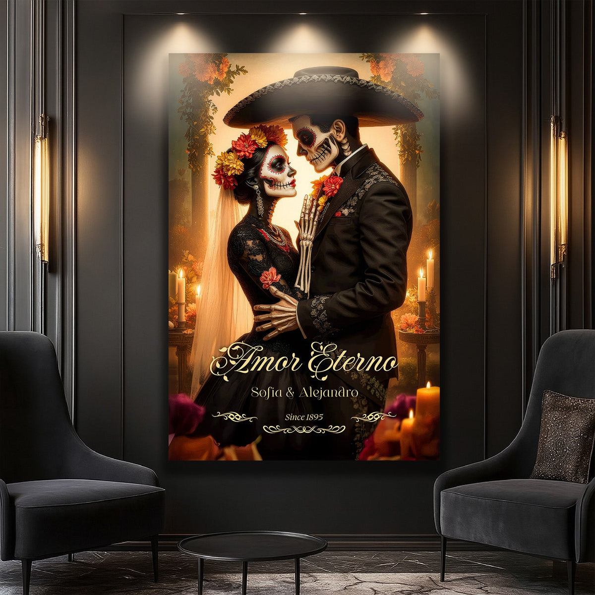 Personalized Eternal Love Halloween Sign